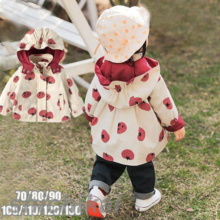 楽天市場】キッズ アウター 女の子 ジャケット 春秋 コート ベビー服 