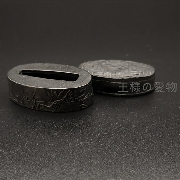 楽天市場】日本刀装具 縁頭 蟷螂の図 鋼製 絵金銀 刀剣美術 武道具 