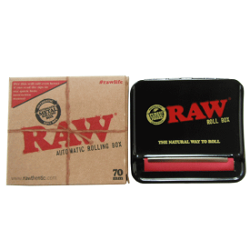 RAW ROLL BOX ロー 70mm ローリングボックス 喫煙具 シャグ 紙巻き器 ローラー 喫煙具 ロウ 【メール便250円対応】