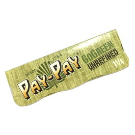 PAY-PAY 1 1/4 アルファルファで作られた世界初のローリングペーパー 76mm 50枚入り 喫煙具 手巻き シャグ【メール便250円対応】