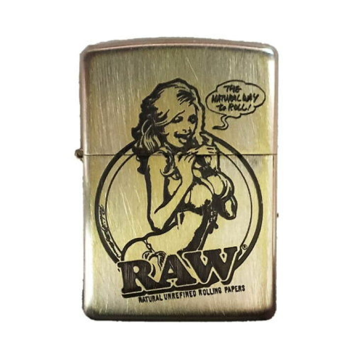 楽天市場】ジッポ RAW ガール Zippo ロー オリジナル 喫煙具 ジッポー 