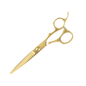 日本の鋏専門メーカー 理美容師専用 /【PF】DEEDS GUZ ゴールドチタンシザー (6.0インチ) / 美容師 理容 理容師 はさみ シザー ヘアカット