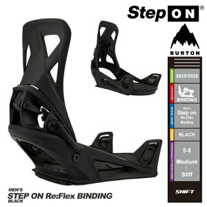 [{Ki] 25-26 Xm[{[h rfBO o[g BURTON STEP ON Black o[g XebvI Xm[{[h oCfBO rfBO 2026 Y \ Ki