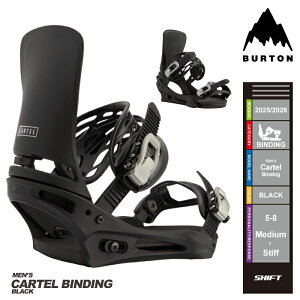 [{Ki] 25-26 Xm[{[h rfBO o[g BURTON CARTEL Black o[g J[e Xm[{[h oCfBO rfBO 2026 Y \ Ki