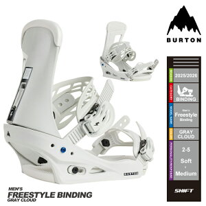 [{Ki] 25-26 Xm[{[h rfBO o[g BURTON FREESTYLE Gray Cloud o[g t[X^C Xm[{[h oCfBO rfBO 2026 Y \ Ki