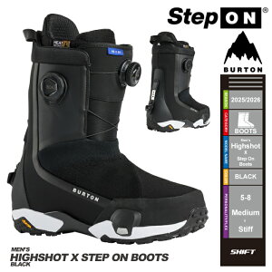 [{Ki] 25-26 Xm[{[h u[c o[g BURTON HIGHSHOT X STEP ON WIDE Black o[g nCVbg GbNX XebvI Xm[{[h u[c 2026 Y \ Ki