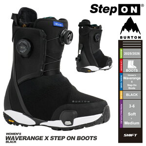 [{Ki] 25-26 Xm[{[h u[c o[g BURTON WOMEN'S WAVERANGE X STEP ON WIDE Black o[g EF[uW GbNX XebvI Xm[{[h u[c 2026 fB[X \ Ki