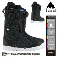 即納★店頭受取OK★[日本正規品]25-26 スノーボード ブーツ バートン BURTON SWATH BOA Black スワス ボ…