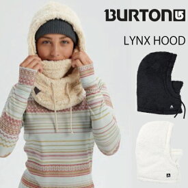 即納★店頭受取OK★[日本正規品]25-26 スノーボード フードウォーマー バートン BURTON LYNX HOOD リンクスフード バラクラバ 目出し帽 フェイスマスク 防寒 パウダー フリース スノボ メンズ レディース ユニセックス 2026 国内正規品