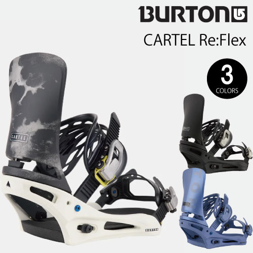 23-24 BURTON CARTEL Re:Flex バートン カーテル スノーボード ビンディング バインディング リフレックス メンズ  ユニセックス 4x4 国内正規品 | SHIFT