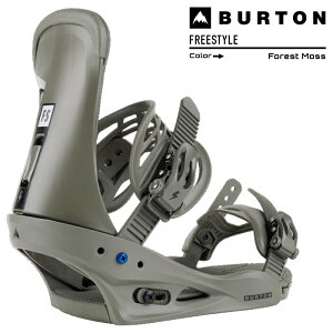 XOK[{Ki] Xm[{[h rfBO o[g t[X^C tbNX 2024 BURTON MEN'S FREESTYLE Re:Flex Forest Moss oCfBO Xm{[ 23-24 j Y Ki