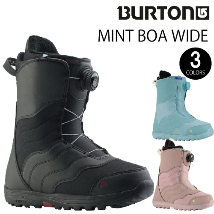 楽天市場】23-24 BURTON Womens MINT BOA WIDE バートン ウィメンズ 