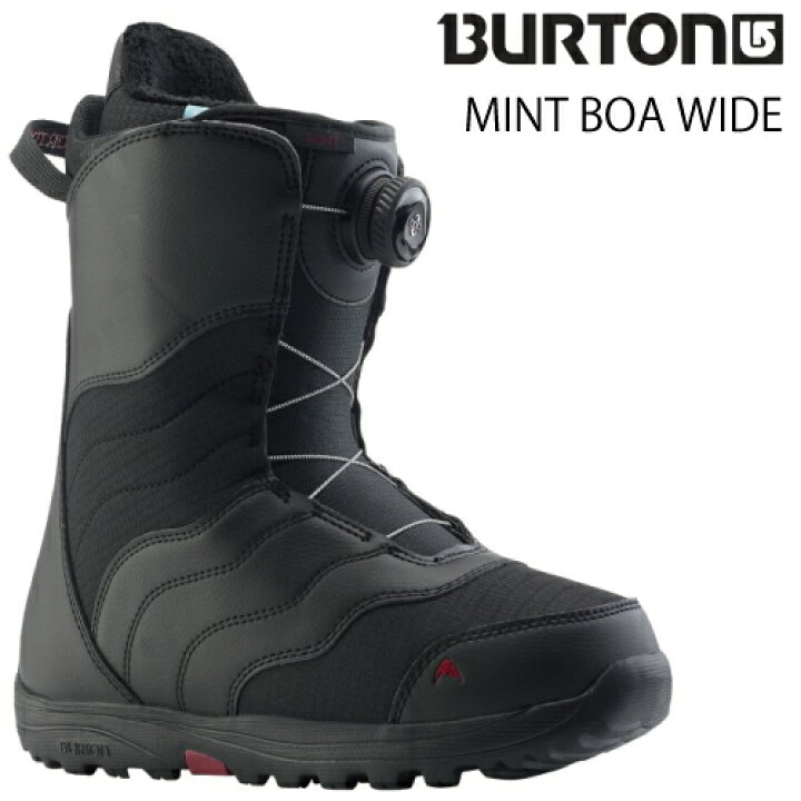 楽天市場】24-25 BURTON MINT BOA WIDE BLACK バートン ミント ボア 