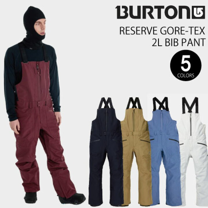 楽天市場】23-24 BURTON RESERVE GORE-TEX 2L BIB PANT バートン  