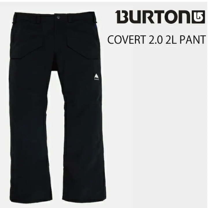 楽天市場】24-25 BURTON 2L COVERT PANTS 2.0 TRUE BLACK バートン 