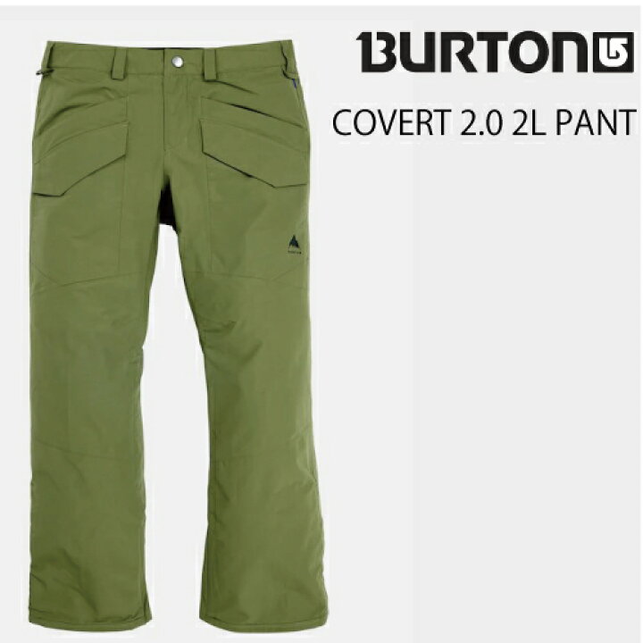 楽天市場】24-25 BURTON 2L COVERT PANTS 2.0 FOREST MOSS バートン  