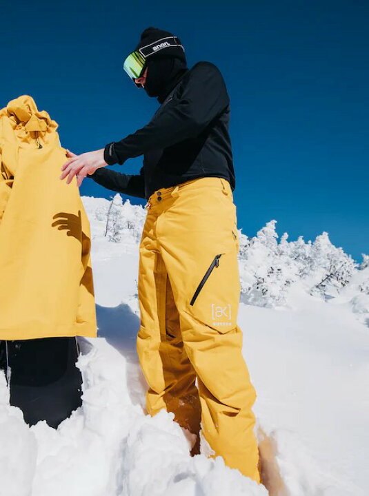 楽天市場】24-25 BURTON AK 2L CYCLIC GORE-TEX 2L PANT 【GOLDEN ROD 