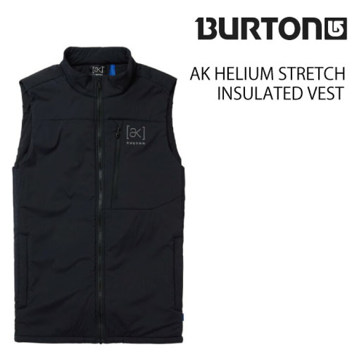 楽天市場】24-25 BURTON AK HELIUM STRETCH INSULATED VEST TRUE BLACK 