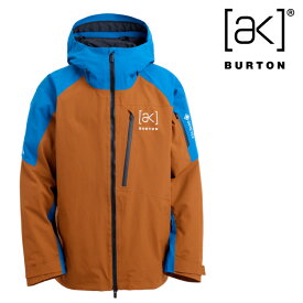 即納★店頭受取OK★[日本正規品]25-26 スノーボードウェア ジャケット バートン BURTON MEN'S AK CYCLIC GORETEX 2L JACKET Chestnut Brown Blue Teal ゴアテックス メンズ 2026 国内正規品