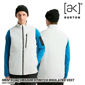 XOK[{Ki] 25-26 BURTON AK HELIUM STRETCH INSULATED VEST BURTON G[P[ wE Xgb` CT[ebh xXg Xm[{[h EFA 2026 Ki