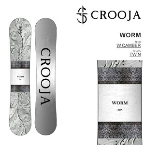 �������`���[��+WAX�t�����\�񁚓X�����OK��[���{���K�i]26-27 CROOJA �N���[�W�� �X�m�[�{�[�h �� �O���g�� W�L�����o�[ ���j�Z�b�N�X �����Y ���f�B�[�X WORM ���[�� 2027 �������K�i