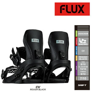 [{Ki] 25-26 FLUX CV Rough Black tbNX V[uC Xm[{[h  2026 Y fB[X jZbNX \ Ki