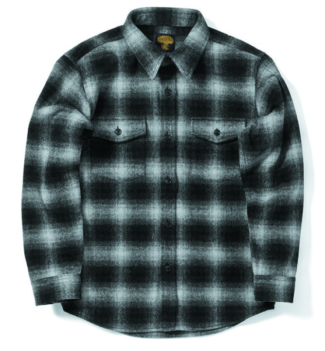 楽天市場】23-24 GREEN CLOTHING WOOL FLANNEL SHIRTS グリーン 