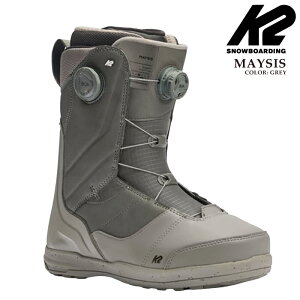 ���[���X�����OK��[���{���K�i] �X�m�[�{�[�h �u�[�c �P�[�c�[ K2 MAYSIS Grey ���C�V�X �����Y 25-26