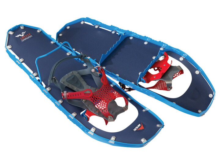 楽天市場】MSR LIGHTNING ASCENT スノーシュー カラー:コバルトブルー 