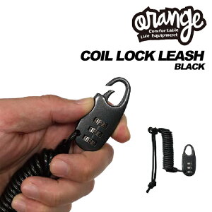 [{Ki] 25-26 ORANGE COIL LOCK LEASH(150634) IW RCbN[V Xm[{[h 2026 Ki