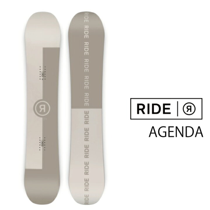楽天市場】23-24 RIDE AGENDA アジェンダ ユニセックス スノーボード 