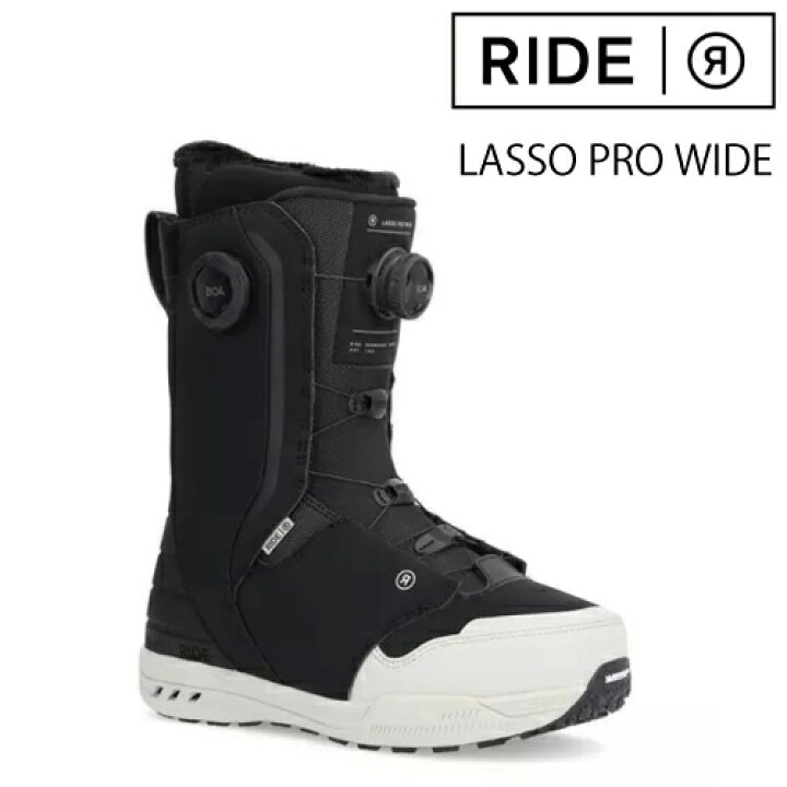 楽天市場】24-25 RIDE LASSO PRO WIDE ライド スノーボードブーツ 