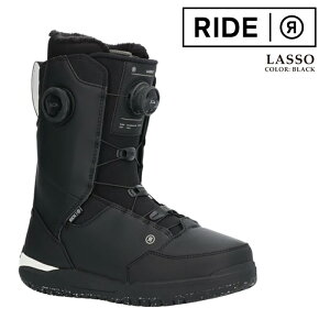 ���[���X�����OK��[���{���K�i]�X�m�[�{�[�h �u�[�c ���C�h RIDE LASSO Black ���b�\ �����Y 25-26