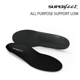 即納★店頭受取OK★[日本正規品]スーパーフィート インソール 中敷 SUPERFEET All-Purpose Support Low Arch Black ブラック スポーツ ウォーキング ランニング ゴルフ サイクル スケート 野球 サッカー テニス バスケ 登山 ハイキング 中敷 国内正規品