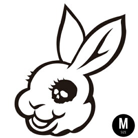 即納★店頭受取OK★UG. MADBUNNY ステッカー Mサイズ マッドバニー ウサギ バニー フジロック フェス