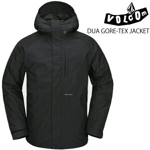 XOK[{Ki]24-25 Xm[{[h EFA WPbg {R VOLCOM MENS DUA GORE-TEX JACKET BLACK fA SAebNX ubN Xm{ Y j 2025 Ki