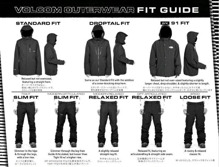 楽天市場】23-24 VOLCOM L GORE-TEX JACKET カラー:EBL ボルコム 