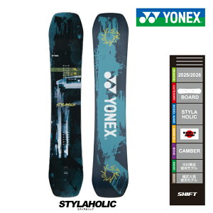 �{�[�h�w�����T�t�����[���X�����OK��[���{���K�i] 25-26 �X�m�[�{�[�h �� YONEX STYLAHOLIC SNOWBOARD ���l�b�N�X �X�m�[�{�[�h �� ���Y 2026 �������K�i