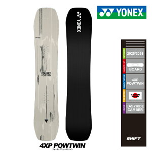 �{�[�h�w�����T�t�����[���X�����OK��[���{���K�i] 25-26 �X�m�[�{�[�h �� YONEX 4XP POWTWIN ���l�b�N�X �X�m�[�{�[�h �� ���Y 2026 �������K�i
