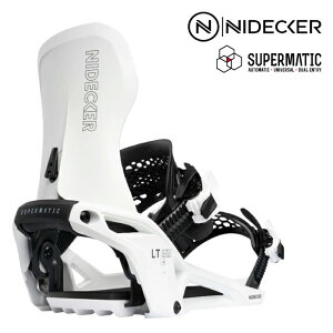 {Ki Xm[{[h rfBO iCfbJ[ NIDECKER LT-SUPERMATIC White GeB X[p[}eBbN oCfBO Y fB[X 25-26