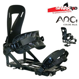 日本正規品 スパーク アールアンドディ ビンディング SPARK R&D ARC ST Black バックカントリー スプリットボード スノーボード バインディング 24-25