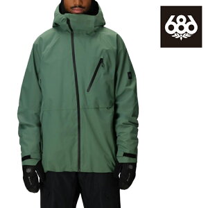 日本正規品 スノーボード ウェア ジャケット シックスエイトシックス 686 MENS HYDRA THERMAGRAPH JACKET Cypress Green メンズ 25-26