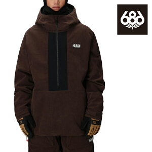{Ki Xm[{[h EFA AmbN WPbg VbNXGCgVbNX 686 MENS GHOST 2.5L ANORAK Coffee Corduroy Y 25-26