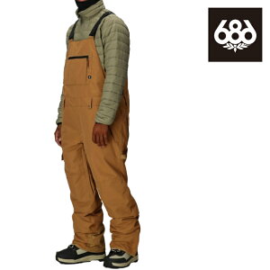 {Ki Xm[{[h EFA rupc VbNXGCgVbNX 686 MENS HOT LAP INSULATED BIB Caramel Ripstop Y 25-26 \