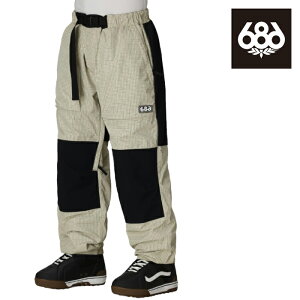 {Ki Xm[{[h EFA pc VbNXGCgVbNX 686 MENS GHOST 2.5L PANT Limestone Grid Y 25-26