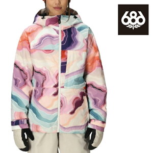 {Ki Xm[{[h EFA WPbg VbNXGCgVbNX 686 WOMENS ATHENA INSULATED JACKET Sedimentary Print fB[X 25-26