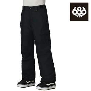 {Ki Xm[{[h EFA pc VbNXGCgVbNX 686 BOYS INFINITY CARGO INSULATED PANT Black LbY q 25-26