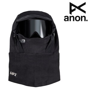 {Ki Xm[{[h t[hEH[}[ Am ANON MFI FLEECE HELMET HOOD Black XL[ 25-26