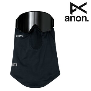 {Ki Xm[{[h lbNEH[}[ Am ANON MFI LIGHTWEIGHT NECK WARMER Black XL[ 25-26