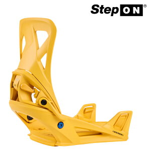 スノーボード ビンディング バートン BURTON MENS STEP ON Re:Flex 【Goldenrod】ステップオン リフレックス ゴールデンロッド メンズ バインディング 24-25 日本正規品